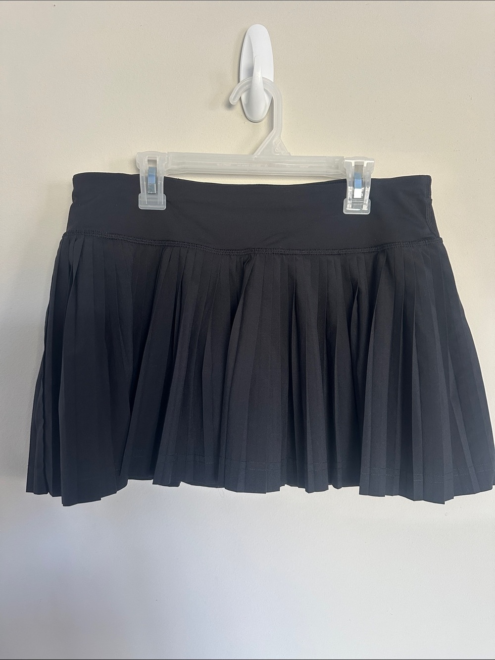 lululemon athletica Black Pleated Mini Skirt